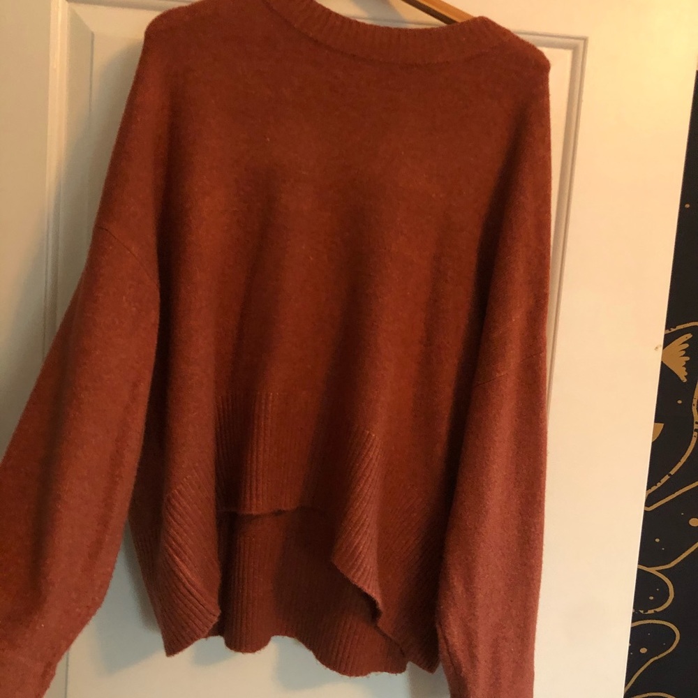 Rustic orange sweater - Picture 2 of 2
